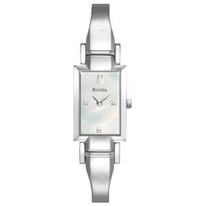 Bulova Women's Mother Of Pearl Stainless Steel Watch